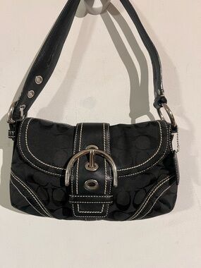 Coach soho black y2k shoulder bag 10602